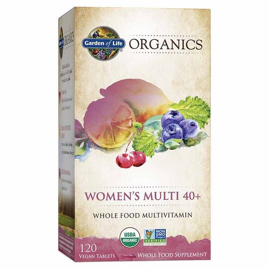 Women's Multi 40+ Whole Food Multivitamin, GOLM